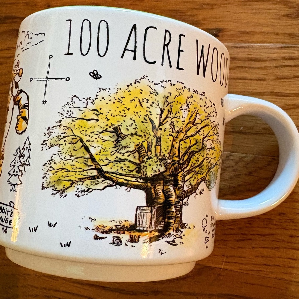 Disney Winnie the Pooh “100 Acre Wood” Mug, 13oz